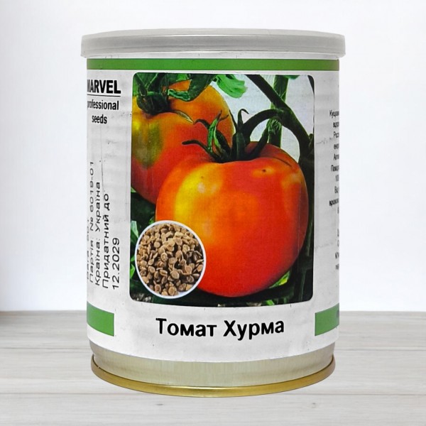 Насіння томату Хурма, Україна, Marvel, банка 50г